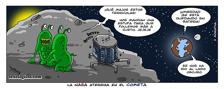 07.La NASA aterriza en el cometa